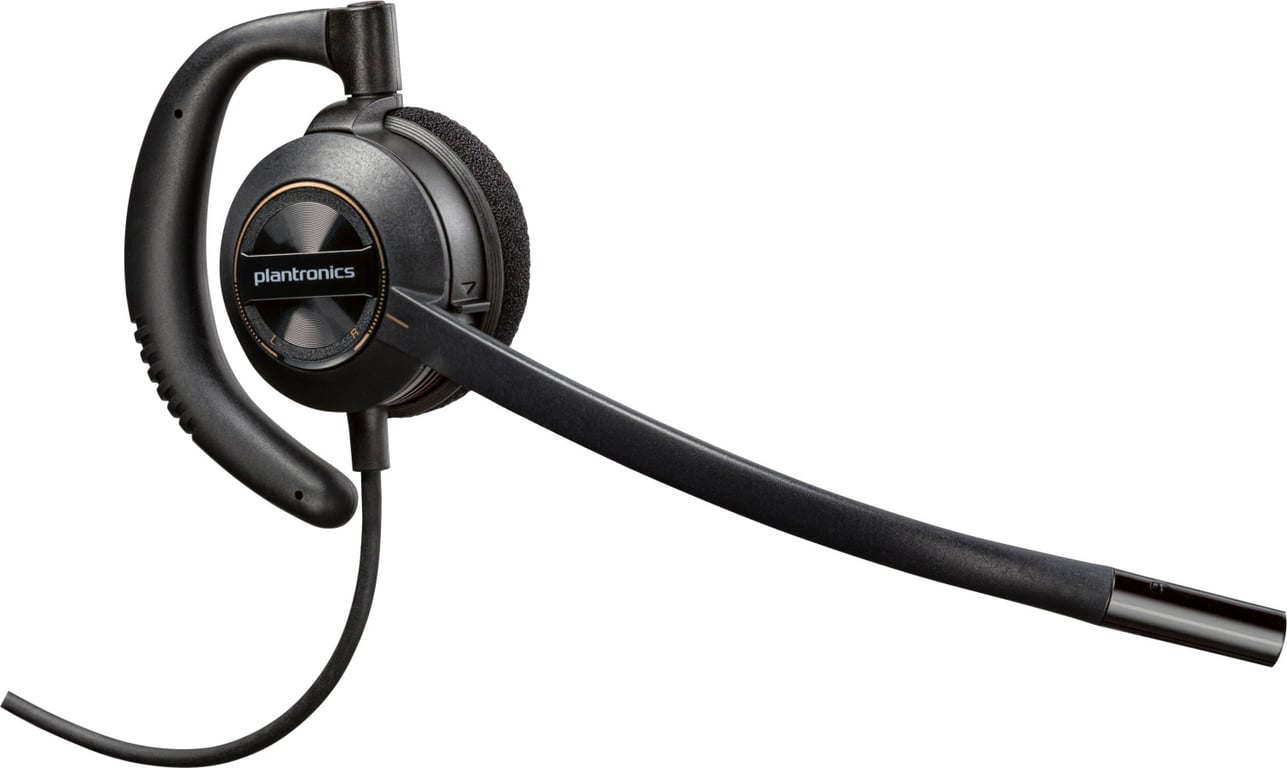 Poly EncorePro 530 EncorePro 500 series micro casque intra auriculaire filaire Quick Disconnect certifié UC Certifié pour Skype for Business - vue 2