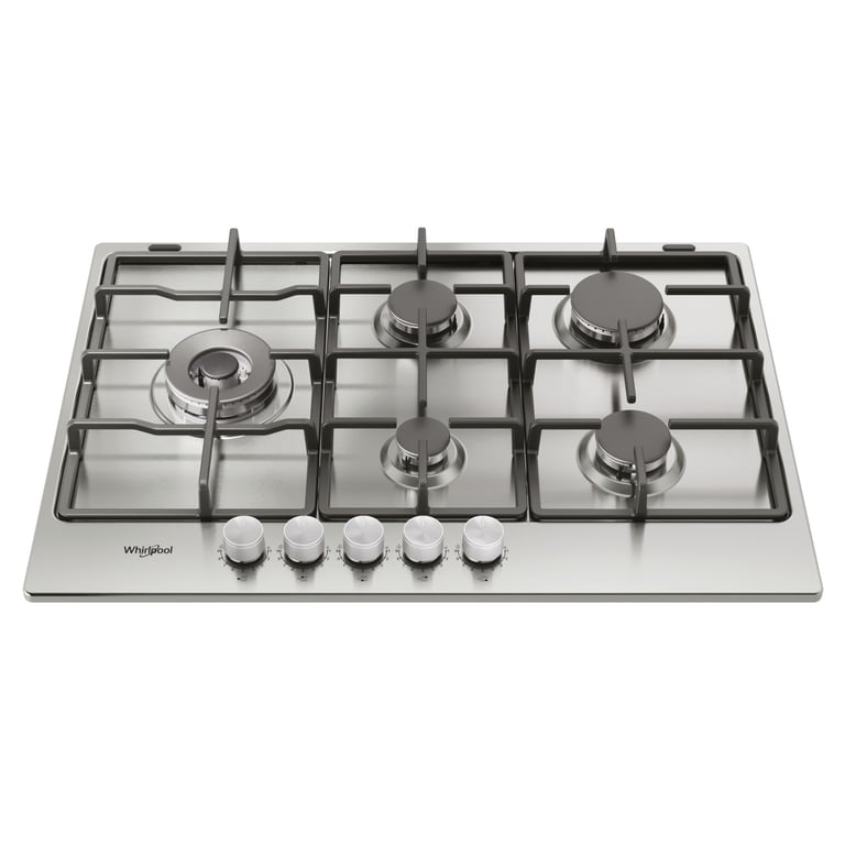 Whirlpool KGML 761 IX Inox Intégrable 75 cm Gaz 5 Brûleurs Neuf - vue 1