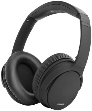 Deltaco HL-BT404 Auriculares con y sin cable Diadema Llamadas/Música Micro-USB Bluetooth Negro