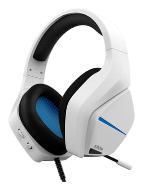 Krom Kopa Move Auriculares Alámbrico Diadema Juego Blanco