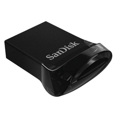 SanDisk Ultra Fit lecteur USB flash 128 Go USB Type-A 3.2 Gen 1 (3.1 Gen 1) Noir