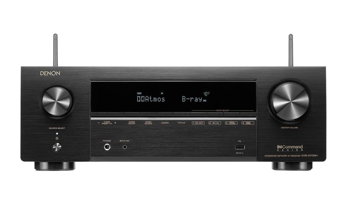 Ampli Home Cinema Denon AVR X1700H - vue 2