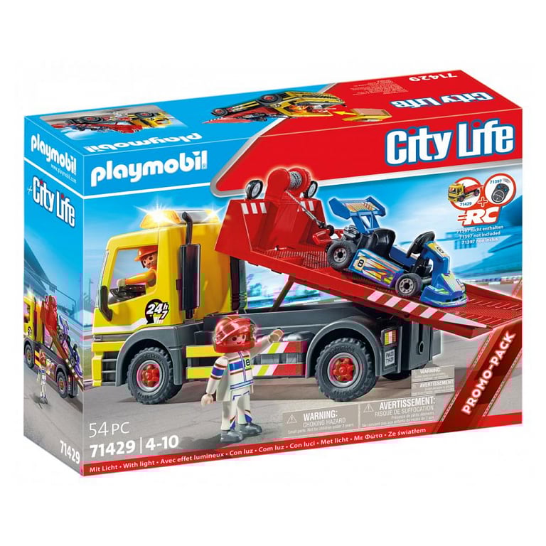 Jeux D'imitation Dépanneuse Avec Quad Playmobil La Boite