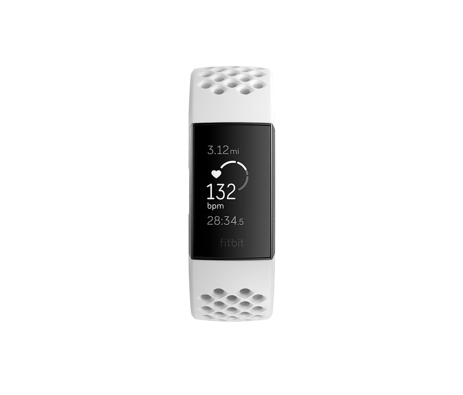 Fitbit Charge 3 Special Edition OLED Pulsera de actividad Grafito, Blanco