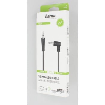 Hama 00205285 cavo audio 0,5 m 3,5 mm nero