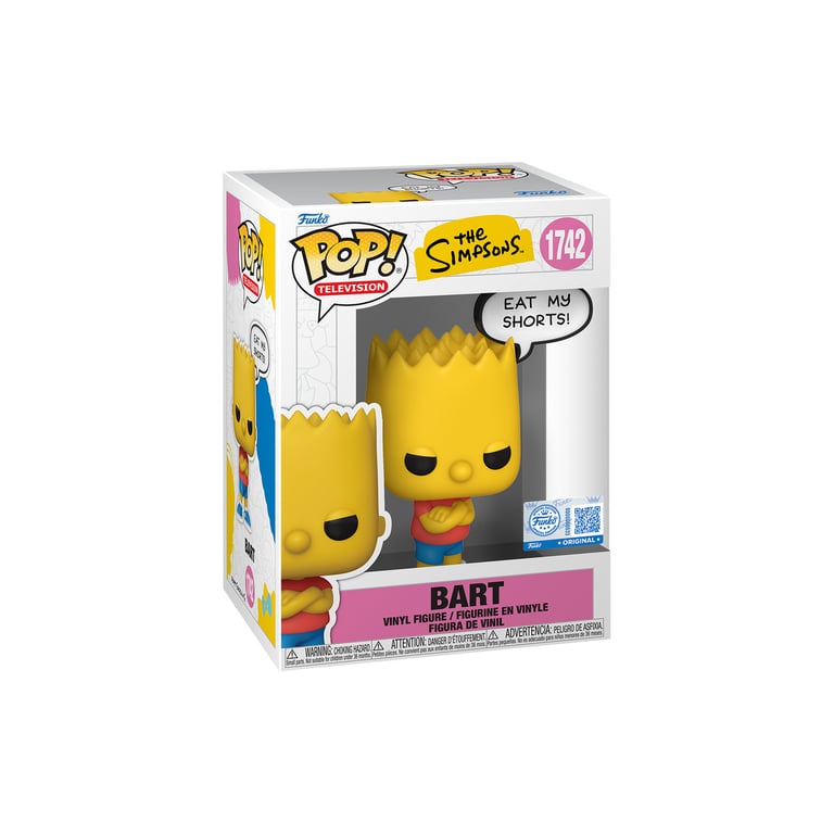 Figurine Funko Bart Simpson Vinyle 95 cm Cadeau pour Fans des Simpsons - vue 4