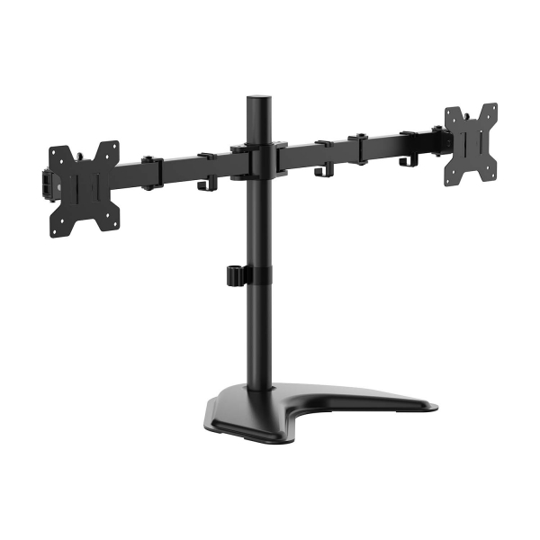 Support de table Aisens avec base pivotante et inclinable Eco pour moniteurTV 10Kg 3 pivots 2 br Neuf