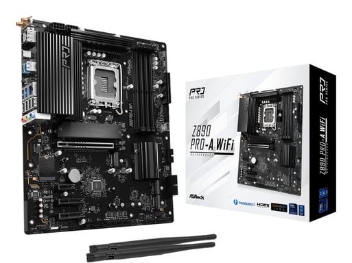 Asrock Z890 Pro-A WiFi Intel Z890 LGA 1851 (Socket V1) ATX