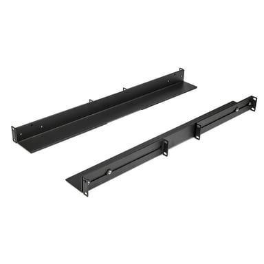 StarTech.com Carriles 1U de 19 pulgadas para Rack para Servidores con 4 Columnas - Profundidad Ajustable de 60,9cm a 91,4cm/24'' a 36'' - Carriles Universales HPE ProLiant Dell PowerEdge