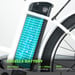 Vélo électrique isinwheel U2 pour adultes, 26'' 250W 36V 13Ah Batterie amovible, vélo électrique pour les déplacements en ville, Shimano 7 vitesses-Blanc