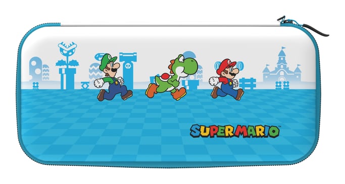 PDP Estuche de viaje: Mario Escape, Para Nintendo Switch, Nintendo Switch Lite y Nintendo Switch - Modelo OLED