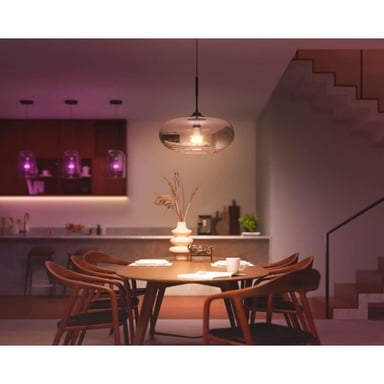PHILIPS Hue White Ambiance - Bombilla LED conectada E27 - 9.5W Equivalente 75W - Compatible con Bluetooth
