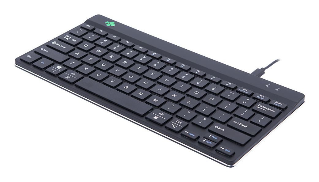 R Go Tools Clavier ergonomique R Go Compact Break clavier compact avec logiciel de pause QWERTY US Filaire Neuf