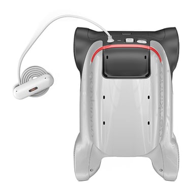 Genkinno P2 Robot Aspirador para Piscinas Inalámbrico, Succión 70W, Duración 120 Min, Planificación de Ruta AdaptiveNav, Tecnología AdaptiveSuc, Control APP, para Piscinas Enterradas/Sobre Tierra Planas - Gris