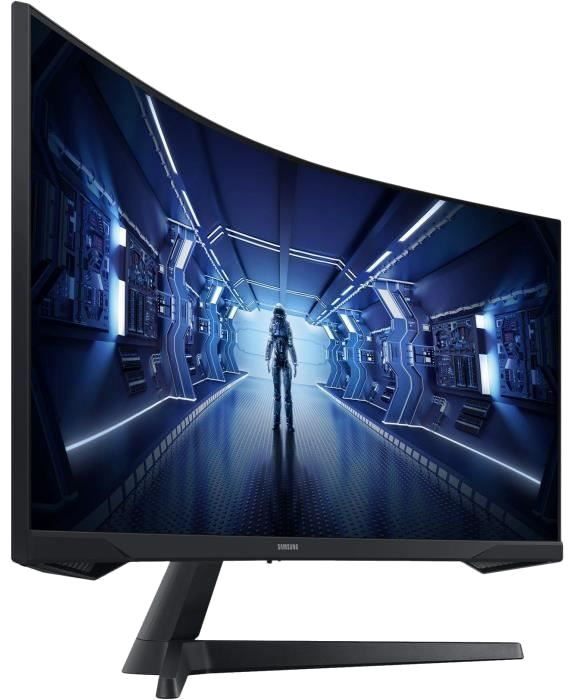 Ecran PC Gamer Incurvé 34 WQHD - SAMSUNG ODYSSEY G5 - LC34G55TWWRXEN - Dalle VA - 1ms - 144Hz - Free