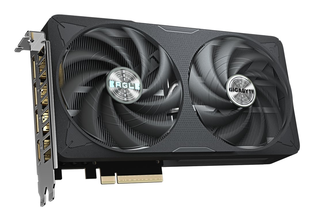 GIGABYTE GeForce RTX 5060 Ti EAGLE OC 8G Carte Graphique – 8 Go GDDR7 128 bits PCI E 5.0 2617 MHz Fréquence du processeur 3 x DisplayPort 1 x HDMI GV N506TEAGLE OC 8GD Neuf - vue 3
