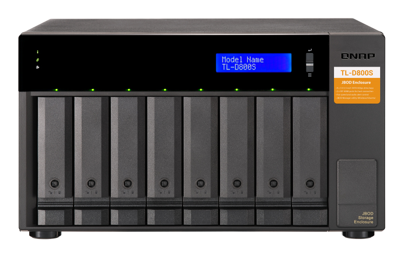 Qnap TL D800S - vue 2