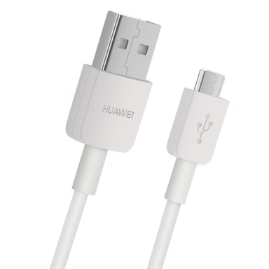 Cavo Micro-USB di Carica e Sincronizzazione Anti-nodi 1m Originale Huawei Bianco
