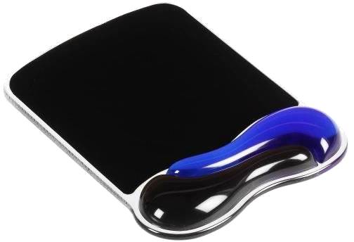 Kensington tapis de souris Duo Gel Noir/Bleu