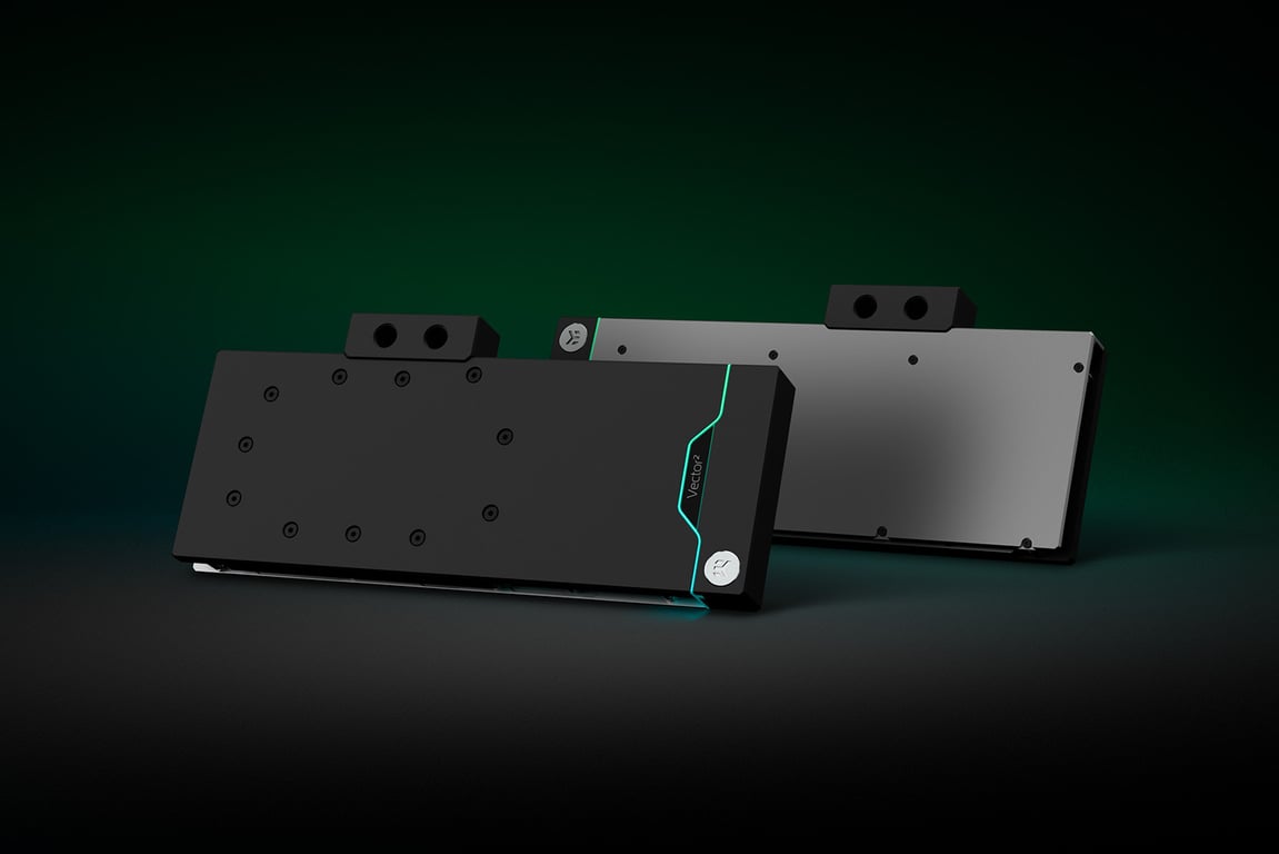 EK Water Blocks EK Quantum Vector2 XC3 RTX 308090 Plaque arrière Neuf - vue 2