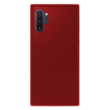 Coque silicone unie compatible Givré Rouge Samsung Galaxy Note 10 Plus