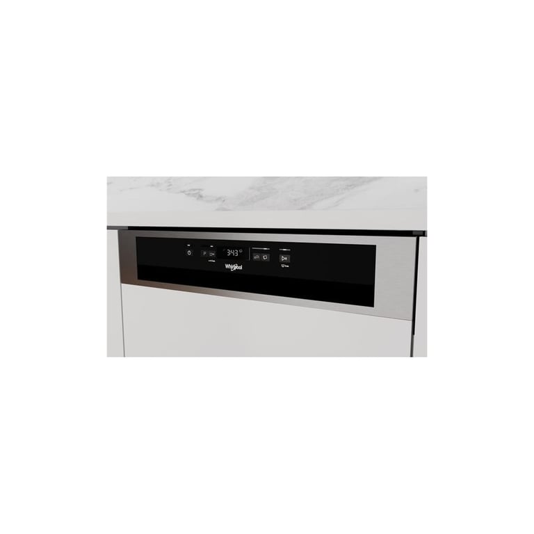 Lave vaisselle encastrable Whirlpool W3PFD636X 60 cm 14 couverts 46 dB cuve inox moteur Inverter 5 programmes Neuf - vue 2