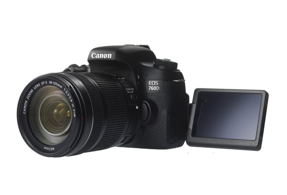 Canon EOS 760D + EF-S 18-135mm Juego de cámara SLR 24,2 MP CMOS 6000 x 4000 Pixeles Negro