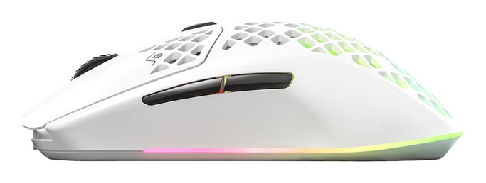 Steelseries Aerox 3 Wireless ratón Juego mano derecha RF Wireless + Bluetooth Óptico 18000 DPI