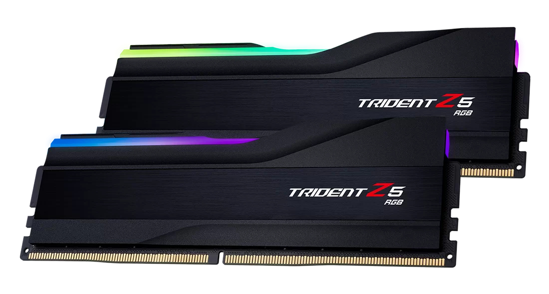 G.Skill Trident Z5 RGB 48 Go 2 x 24 Go DDR5 8000 MHz CL38 - vue 4