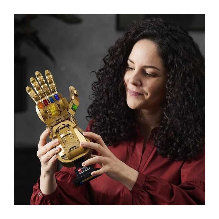 LEGO Marvel Le Gant de ’Infini Idée de Cadeau pour la Fête des Pères Maquette Thanos pour Adulte Décoration Intérieure ou Accessoire Bureau Cadeau de Super Héros pour Homme ou Femme 76191 - vue 2