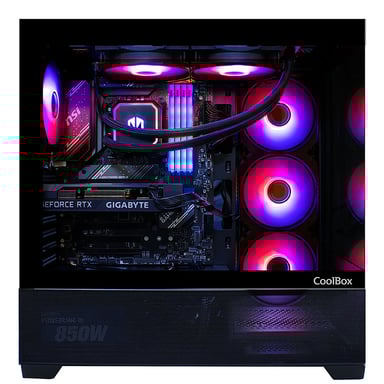 DeepGaming - PC Gaming DOMINION Intel Core i5-14400F, RTX 4060 Ti 8GB GDDR6, RAM 32GB DDR5 RGB, M.2 2To, Windows 11 Pro, WiFi + Bluetooth 5.2