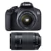 Canon EOS 2000D Reflex 24,1 MP avec Objectifs 18-55mm & 55-250mm, Vidéo Full HD, Wi-Fi & Écran 3''