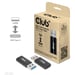 CLUB3D CAC-1525 cambiador de género para cable USB A USB TYPE C Negro