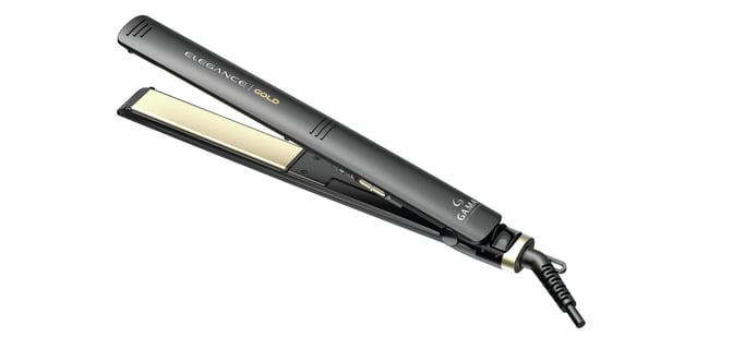 GA.MA Elegance Gold Piastra per capelli A calore Nera 45 W 2,5 m