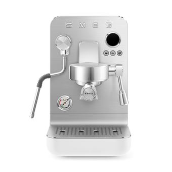 Machine À Café Expresso SMEG EMC02WHMEU – 15 Bars, Manuelle, Mousseur À Lait - vue 4