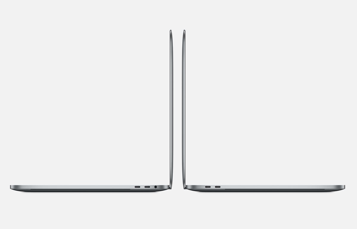 MacBook Pro Core i7 (2019) 15.4', 4.5 GHz 256 Go 32 Go AMD Radeon Pro 555X, Gris sidéral - AZERTY