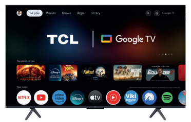 TCL 50C61K Televisor 127 cm (50'') 4K Ultra HD Smart TV Wifi Metálico