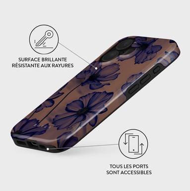 Burga Tough Backcover para iPhone 16 - Velvet Night