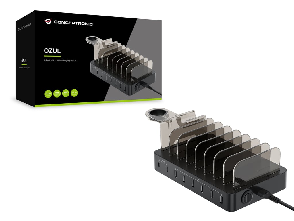 Conceptronic OZUL02B Chargeur Intérieur - vue 3