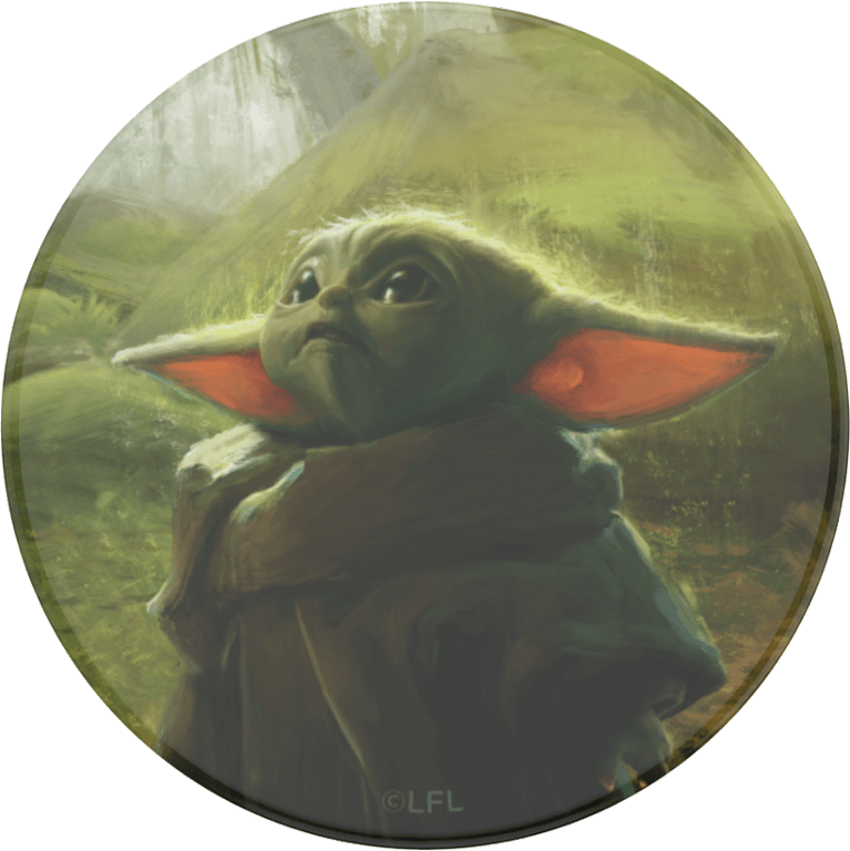 PopSockets Grip THE CHILD IN THE FOREST green