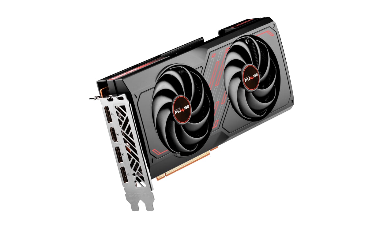 SAPPHIRE Carte Graphique PULSE AMD RADEON™ RX 7600 GAMING 8GB GDDR6 HDMI / TRIPLE DP - vue 4