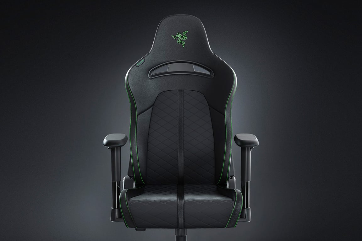 Razer Enki X Siège de jeu sur PC Noir, Vert - Neuf