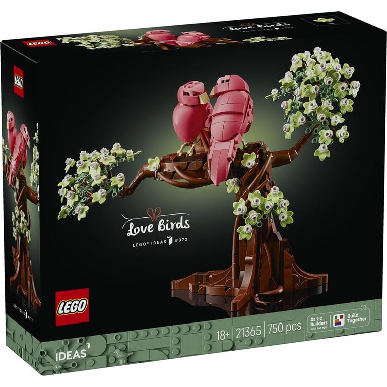 LEGO Ideas Les oiseaux amoureux 21365 - vue 3