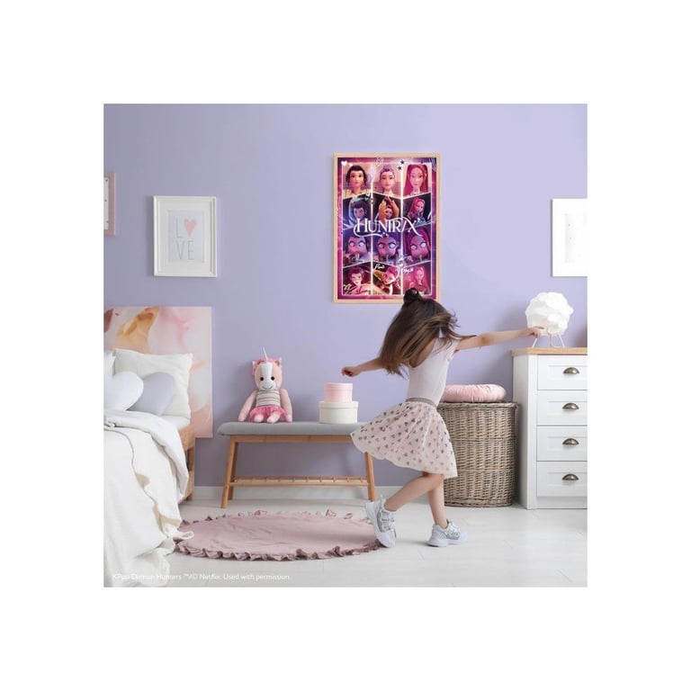 Clementoni K Pop Demon Hunters Puzzles 104 Pièces Super Puzzle enfant Dès Huntrix Rumi Mira et Zoey Netflix - vue 5