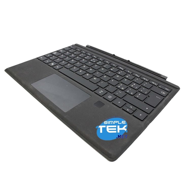 Microsoft Surface Pro Type Cover with Fingerprint ID Clavier avec trackpad accéléromètre italien commercial pour Surface… - vue 2