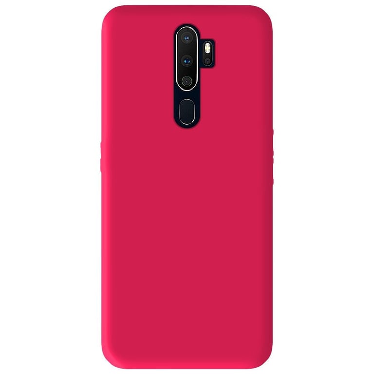 Coque pour Oppo A9 2020 Silicone Gel mat - Rose Mat