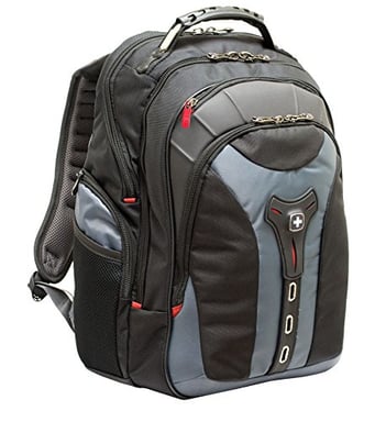 Wenger/SwissGear 600639 maletines para portátil 43,2 cm (17'') Funda tipo mochila Negro, Gris