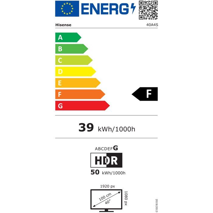 TV Hisense 40A4S 2026 40 VA FHD Smart TV - vue 5