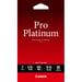 Canon Papier photo professionnel Platinum 4 × 6 po (10 × 15 cm) PT-101 - 20 feuilles