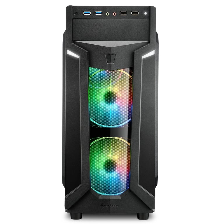 Sharkoon VG6-W RGB Midi Tower Noir